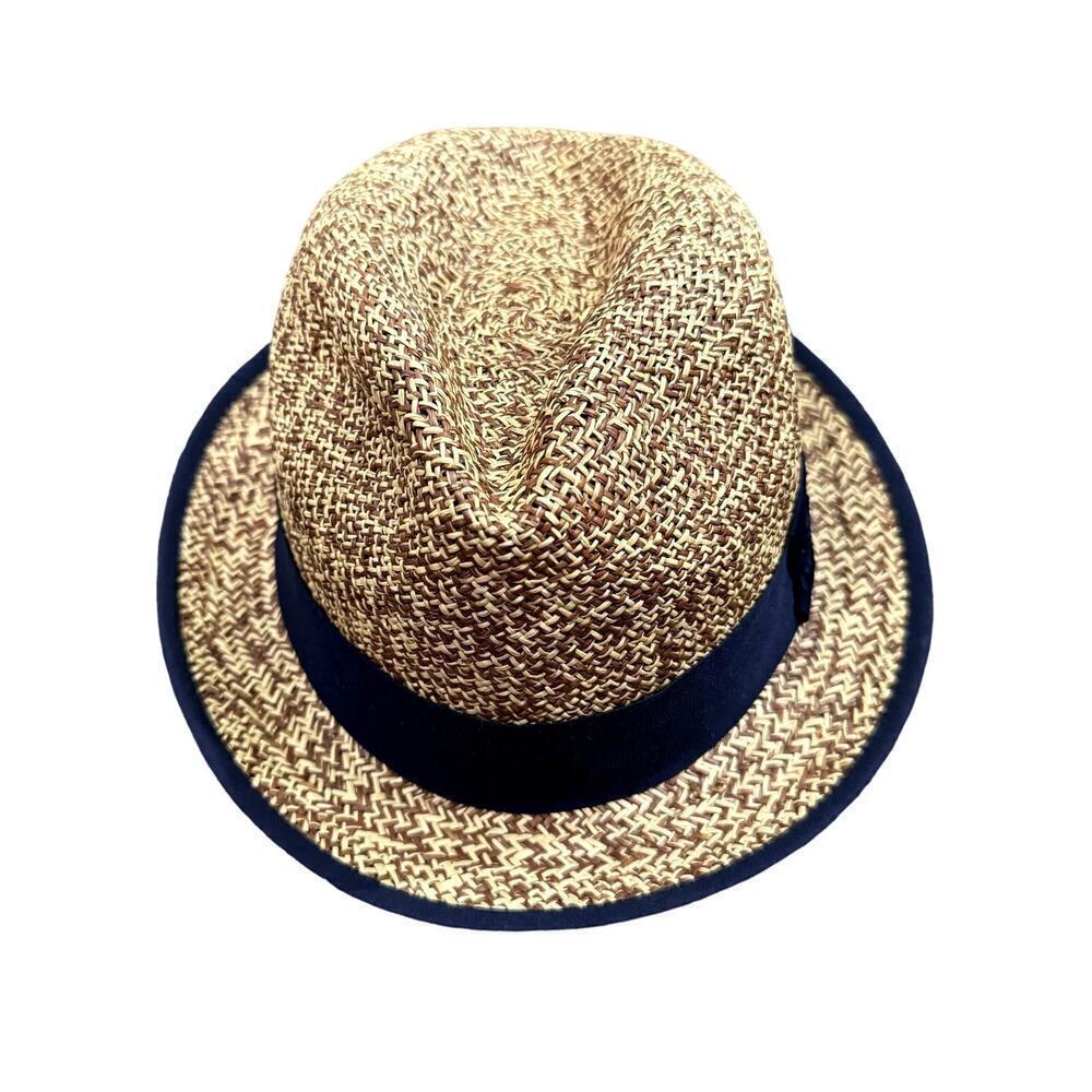 Metier Hormuz Travel Panama Hat in Blue, Size L​​​​